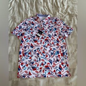 NWT Good Good Golf Proud & True Polo‎ size L